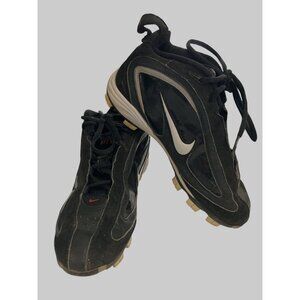Nike 311795-012 T90 Laser IV FG Youth Size 6Y Black White Soccer Cleats shoes